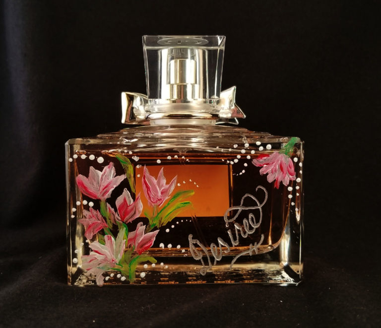 Perfume Bottle Engraving is Our Specialty In Stores and In Our Studio